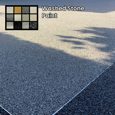 Washed stone paint