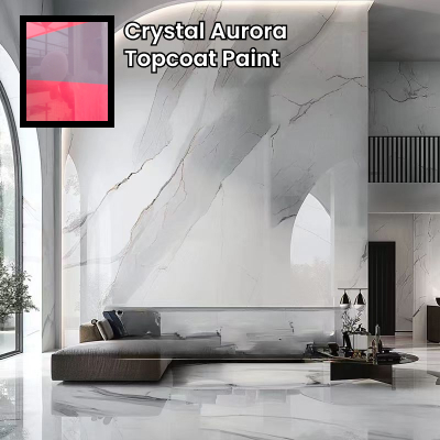 Crystal Aurora Topcoat Paint